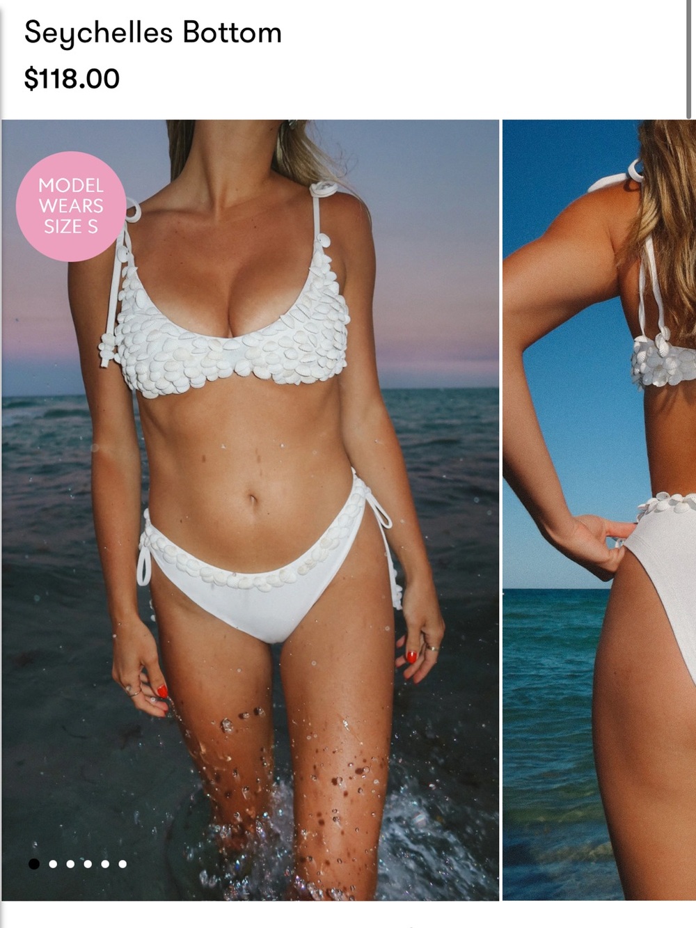 Show me your mumu Seychelles top and Bottom swimsuit READ DESCRIPTION